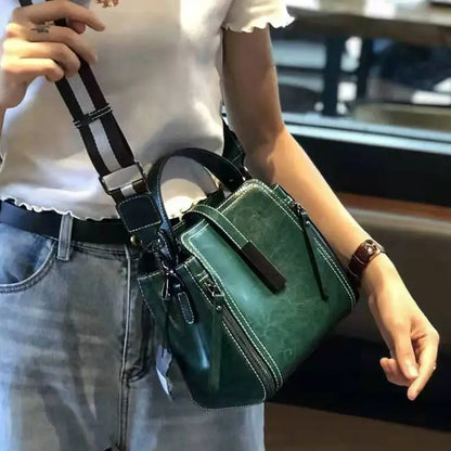 Elegant Genuine Leather Crossbody Bag