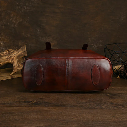 Brown Leather Vintage Bag