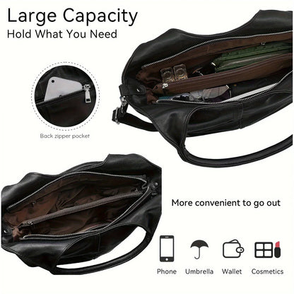 Elegant Genuine Leather Women's Crossbody Shoulder Bag